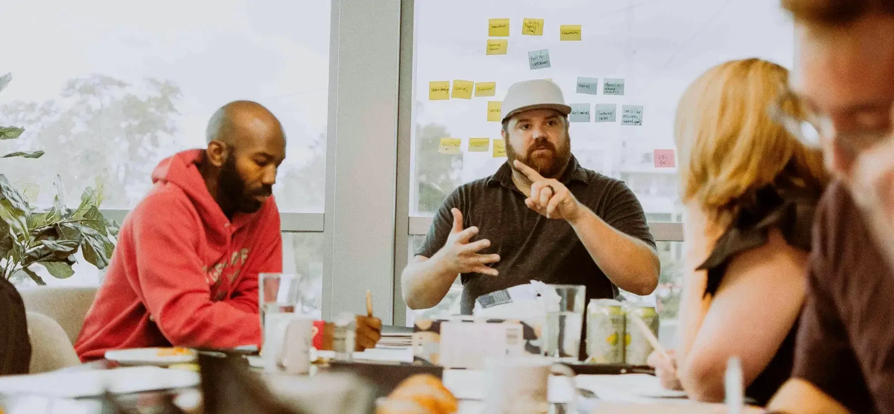Brave Little Beast leading a brand strategy workshop